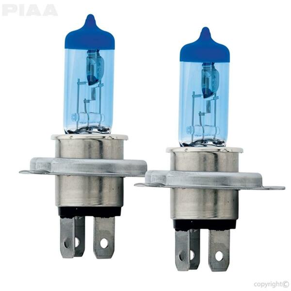 Piaa 55W H4 Xtreme Plus Halogen Bulbs - White, 2PK PIA15224